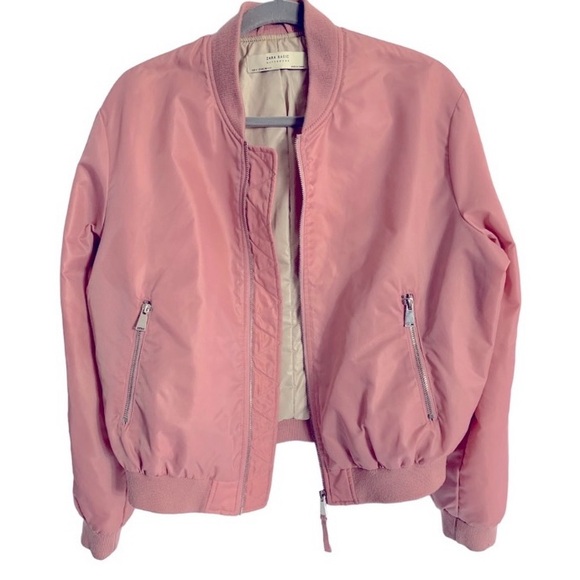 Zara Women’s Bomber Jacket Sz M - Picture 3 of 6